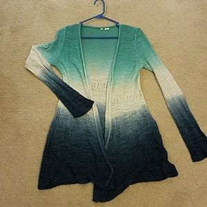 Tricolor cardigan